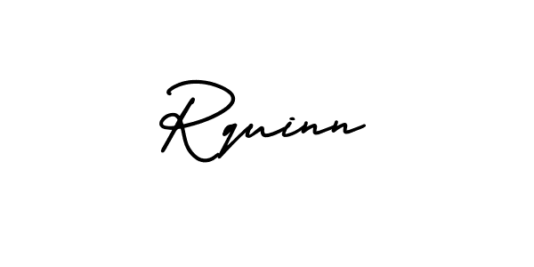 if you are searching for the best signature style for your name Rquinn. so please give up your signature search. here we have designed multiple signature styles  using AmerikaSignatureDemo-Regular. Rquinn signature style 3 images and pictures png