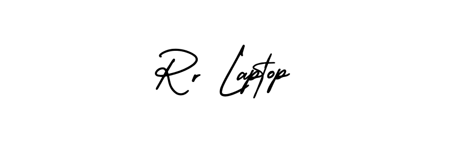 This is the best signature style for the Rr Laptop name. Also you like these signature font (AmerikaSignatureDemo-Regular). Mix name signature. Rr Laptop signature style 3 images and pictures png