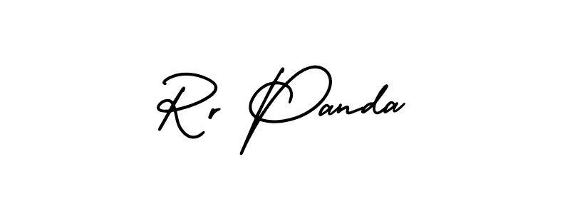 It looks lik you need a new signature style for name Rr Panda. Design unique handwritten (AmerikaSignatureDemo-Regular) signature with our free signature maker in just a few clicks. Rr Panda signature style 3 images and pictures png