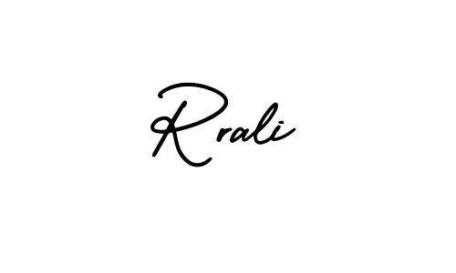 Make a beautiful signature design for name Rrali. Use this online signature maker to create a handwritten signature for free. Rrali signature style 3 images and pictures png