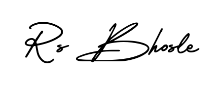 Generate high-definition signature styles for Rs Bhosle. The AmerikaSignatureDemo-Regular typeface ensures crisp legibility and sophisticated design. Rs Bhosle signature style 3 images and pictures png