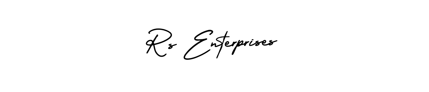 Also You can easily find your signature by using the search form. We will create Rs Enterprises name handwritten signature images for you free of cost using AmerikaSignatureDemo-Regular sign style. Rs Enterprises signature style 3 images and pictures png