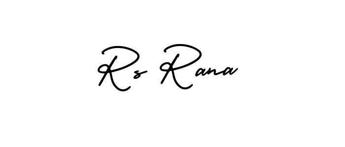 Make a beautiful signature design for name Rs Rana. Use this online signature maker to create a handwritten signature for free. Rs Rana signature style 3 images and pictures png