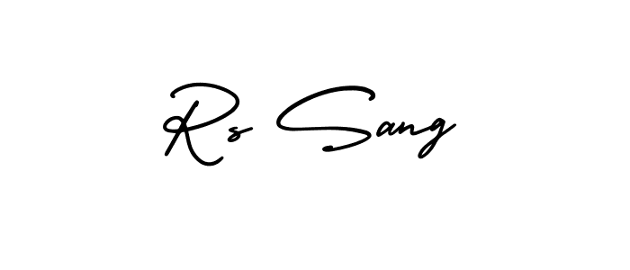 Make a short Rs Sang signature style. Manage your documents anywhere anytime using AmerikaSignatureDemo-Regular. Create and add eSignatures, submit forms, share and send files easily. Rs Sang signature style 3 images and pictures png