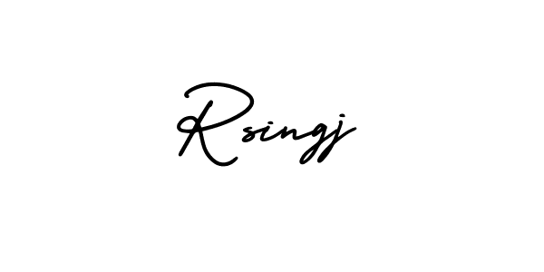 Similarly AmerikaSignatureDemo-Regular is the best handwritten signature design. Signature creator online .You can use it as an online autograph creator for name Rsingj. Rsingj signature style 3 images and pictures png