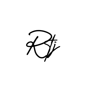 It looks lik you need a new signature style for name Rtj. Design unique handwritten (AmerikaSignatureDemo-Regular) signature with our free signature maker in just a few clicks. Rtj signature style 3 images and pictures png