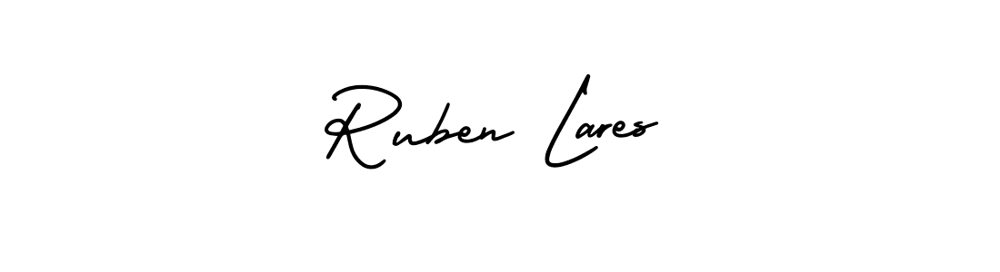 AmerikaSignatureDemo-Regular is a professional signature style that is perfect for those who want to add a touch of class to their signature. It is also a great choice for those who want to make their signature more unique. Get Ruben Lares name to fancy signature for free. Ruben Lares signature style 3 images and pictures png