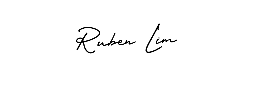 Also You can easily find your signature by using the search form. We will create Ruben Lim name handwritten signature images for you free of cost using AmerikaSignatureDemo-Regular sign style. Ruben Lim signature style 3 images and pictures png