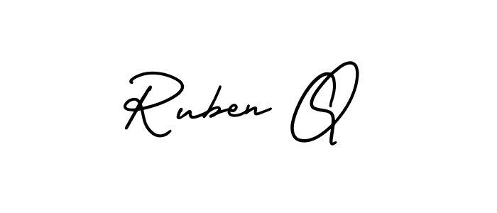 Also You can easily find your signature by using the search form. We will create Ruben Q name handwritten signature images for you free of cost using AmerikaSignatureDemo-Regular sign style. Ruben Q signature style 3 images and pictures png