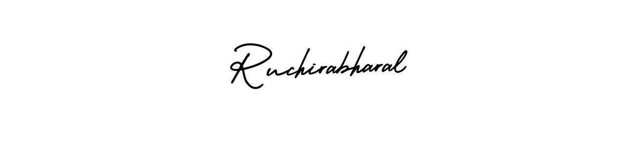 Similarly AmerikaSignatureDemo-Regular is the best handwritten signature design. Signature creator online .You can use it as an online autograph creator for name Ruchirabharal. Ruchirabharal signature style 3 images and pictures png