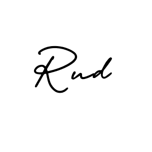 Also we have Rud name is the best signature style. Create professional handwritten signature collection using AmerikaSignatureDemo-Regular autograph style. Rud signature style 3 images and pictures png