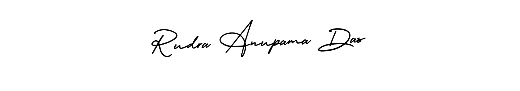 It looks lik you need a new signature style for name Rudra Anupama Das. Design unique handwritten (AmerikaSignatureDemo-Regular) signature with our free signature maker in just a few clicks. Rudra Anupama Das signature style 3 images and pictures png
