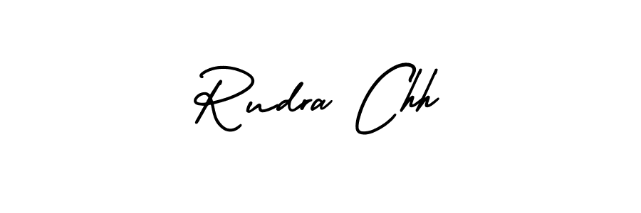 This is the best signature style for the Rudra Chh name. Also you like these signature font (AmerikaSignatureDemo-Regular). Mix name signature. Rudra Chh signature style 3 images and pictures png