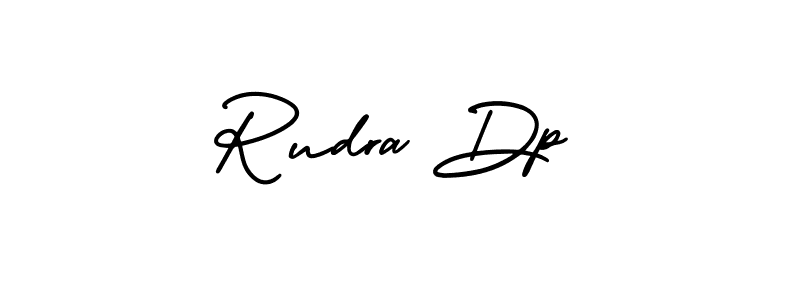 Make a short Rudra Dp signature style. Manage your documents anywhere anytime using AmerikaSignatureDemo-Regular. Create and add eSignatures, submit forms, share and send files easily. Rudra Dp signature style 3 images and pictures png