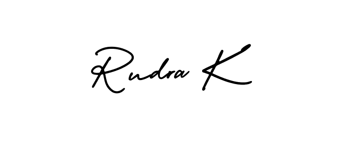 Make a beautiful signature design for name Rudra K. Use this online signature maker to create a handwritten signature for free. Rudra K signature style 3 images and pictures png