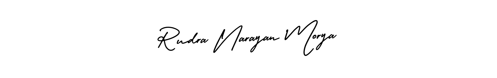 Make a short Rudra Narayan Morya signature style. Manage your documents anywhere anytime using AmerikaSignatureDemo-Regular. Create and add eSignatures, submit forms, share and send files easily. Rudra Narayan Morya signature style 3 images and pictures png