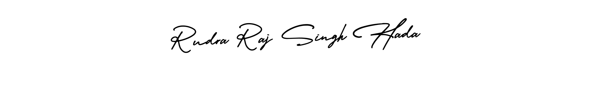 You can use this online signature creator to create a handwritten signature for the name Rudra Raj Singh Hada. This is the best online autograph maker. Rudra Raj Singh Hada signature style 3 images and pictures png