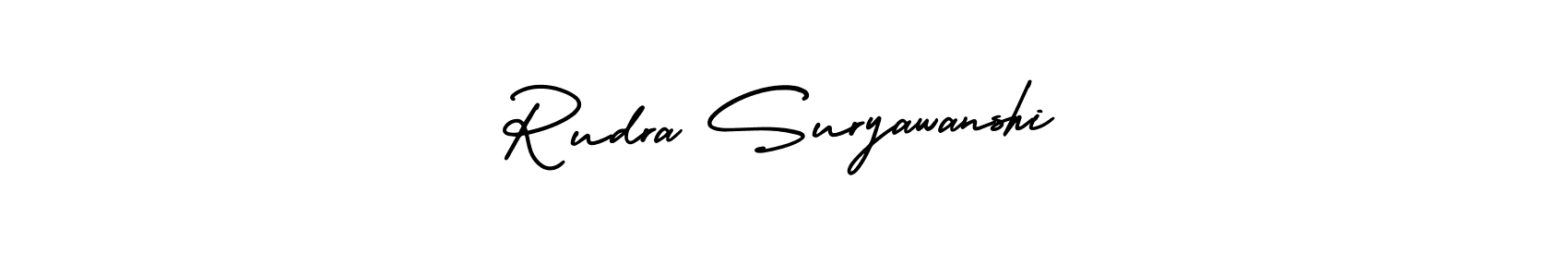 Also we have Rudra Suryawanshi name is the best signature style. Create professional handwritten signature collection using AmerikaSignatureDemo-Regular autograph style. Rudra Suryawanshi signature style 3 images and pictures png
