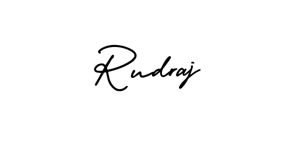 How to make Rudraj signature? AmerikaSignatureDemo-Regular is a professional autograph style. Create handwritten signature for Rudraj name. Rudraj signature style 3 images and pictures png