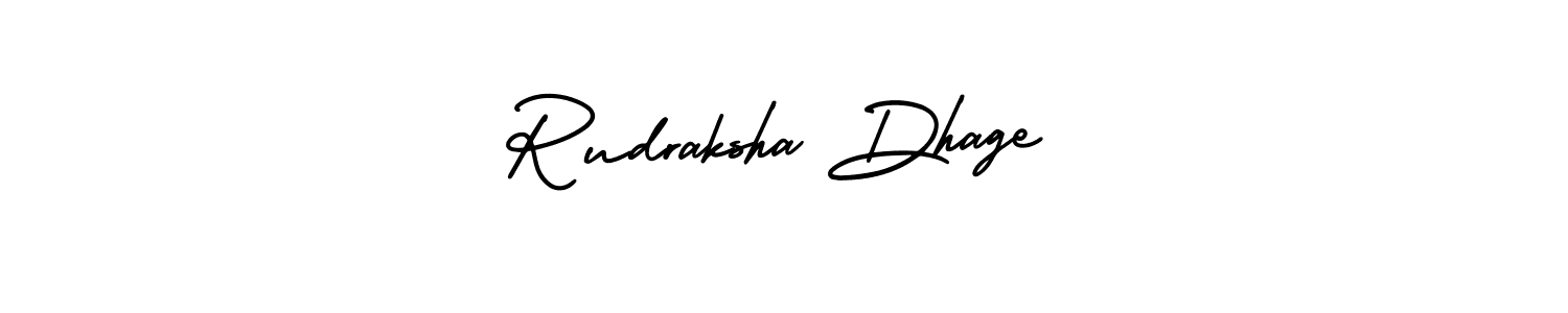 Once you've used our free online signature maker to create your best signature AmerikaSignatureDemo-Regular style, it's time to enjoy all of the benefits that Rudraksha Dhage name signing documents. Rudraksha Dhage signature style 3 images and pictures png