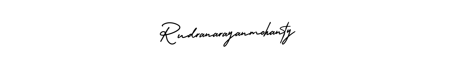 Create a beautiful signature design for name Rudranarayanmohanty. With this signature (AmerikaSignatureDemo-Regular) fonts, you can make a handwritten signature for free. Rudranarayanmohanty signature style 3 images and pictures png