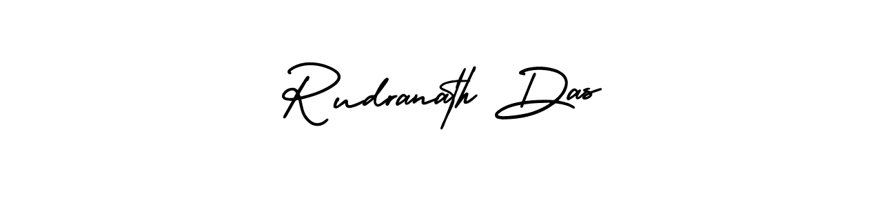 AmerikaSignatureDemo-Regular is a professional signature style that is perfect for those who want to add a touch of class to their signature. It is also a great choice for those who want to make their signature more unique. Get Rudranath Das name to fancy signature for free. Rudranath Das signature style 3 images and pictures png
