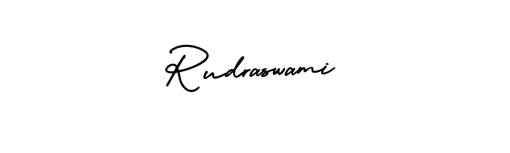 It looks lik you need a new signature style for name Rudraswami. Design unique handwritten (AmerikaSignatureDemo-Regular) signature with our free signature maker in just a few clicks. Rudraswami signature style 3 images and pictures png