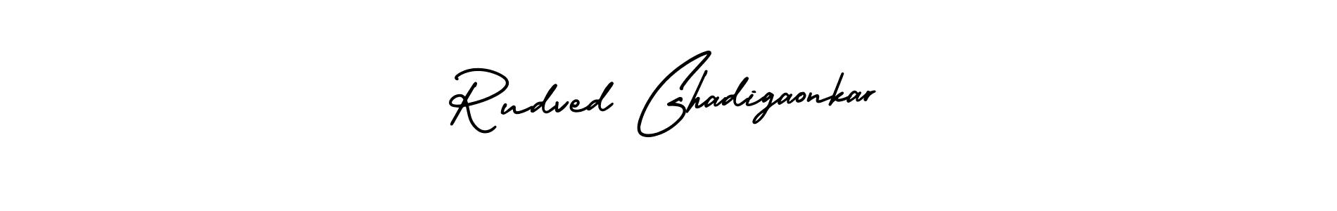 See photos of Rudved Ghadigaonkar official signature by Spectra . Check more albums & portfolios. Read reviews & check more about AmerikaSignatureDemo-Regular font. Rudved Ghadigaonkar signature style 3 images and pictures png