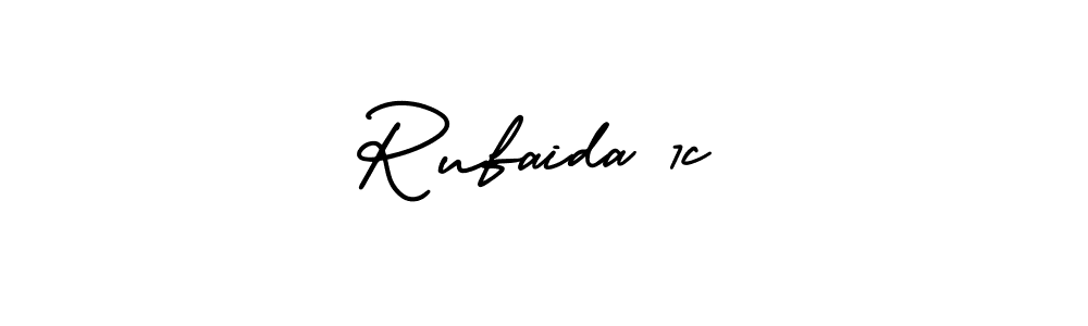 Rufaida 7c stylish signature style. Best Handwritten Sign (AmerikaSignatureDemo-Regular) for my name. Handwritten Signature Collection Ideas for my name Rufaida 7c. Rufaida 7c signature style 3 images and pictures png