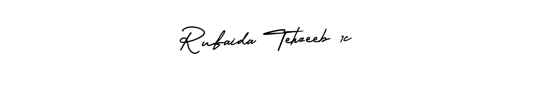 How to make Rufaida Tehzeeb 7c signature? AmerikaSignatureDemo-Regular is a professional autograph style. Create handwritten signature for Rufaida Tehzeeb 7c name. Rufaida Tehzeeb 7c signature style 3 images and pictures png