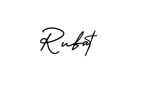 Similarly AmerikaSignatureDemo-Regular is the best handwritten signature design. Signature creator online .You can use it as an online autograph creator for name Rufat. Rufat signature style 3 images and pictures png