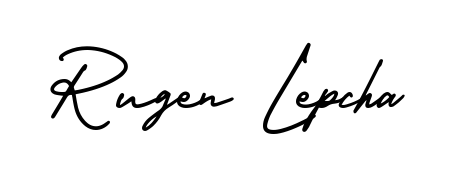 The best way (AmerikaSignatureDemo-Regular) to make a short signature is to pick only two or three words in your name. For converting this name Rugen Lepcha. Rugen Lepcha signature style 3 images and pictures png