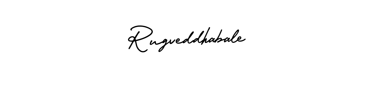 Also we have Rugveddhabale name is the best signature style. Create professional handwritten signature collection using AmerikaSignatureDemo-Regular autograph style. Rugveddhabale signature style 3 images and pictures png