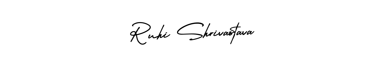 How to make Ruhi Shrivastava signature? AmerikaSignatureDemo-Regular is a professional autograph style. Create handwritten signature for Ruhi Shrivastava name. Ruhi Shrivastava signature style 3 images and pictures png