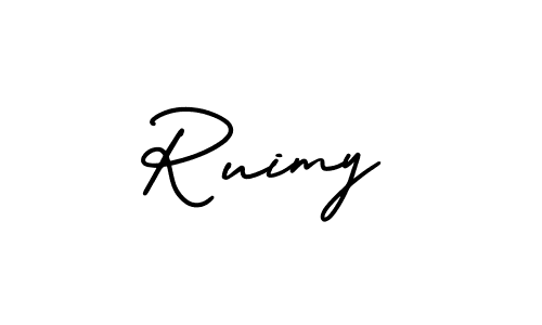 Also we have Ruimy name is the best signature style. Create professional handwritten signature collection using AmerikaSignatureDemo-Regular autograph style. Ruimy signature style 3 images and pictures png