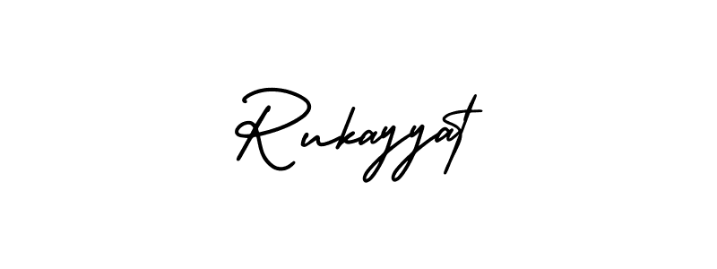 Check out images of Autograph of Rukayyat name. Actor Rukayyat Signature Style. AmerikaSignatureDemo-Regular is a professional sign style online. Rukayyat signature style 3 images and pictures png