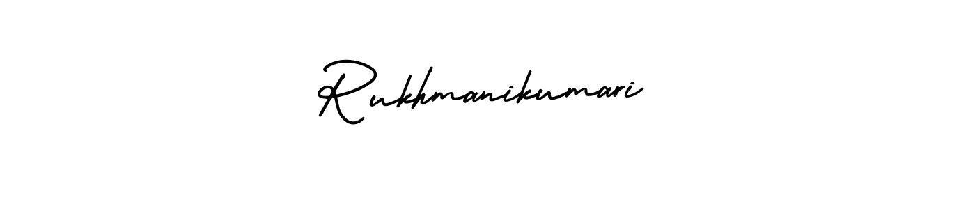 Create a beautiful signature design for name Rukhmanikumari. With this signature (AmerikaSignatureDemo-Regular) fonts, you can make a handwritten signature for free. Rukhmanikumari signature style 3 images and pictures png