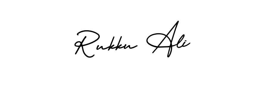 Make a short Rukku Ali signature style. Manage your documents anywhere anytime using AmerikaSignatureDemo-Regular. Create and add eSignatures, submit forms, share and send files easily. Rukku Ali signature style 3 images and pictures png