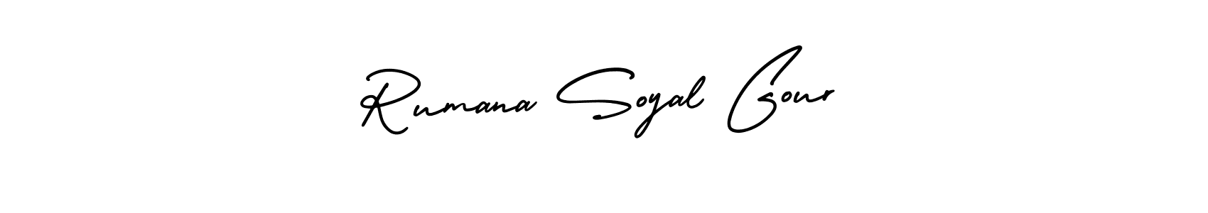 Once you've used our free online signature maker to create your best signature AmerikaSignatureDemo-Regular style, it's time to enjoy all of the benefits that Rumana Soyal Gour name signing documents. Rumana Soyal Gour signature style 3 images and pictures png