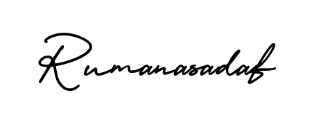 Upgrade your professional image with Rumanasadaf signature created with AmerikaSignatureDemo-Regular font. Fast, free, and watermark-free download. Rumanasadaf signature style 3 images and pictures png