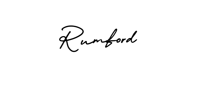 How to Draw Rumford signature style? AmerikaSignatureDemo-Regular is a latest design signature styles for name Rumford. Rumford signature style 3 images and pictures png