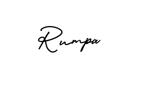 Best and Professional Signature Style for Rumpa. AmerikaSignatureDemo-Regular Best Signature Style Collection. Rumpa signature style 3 images and pictures png