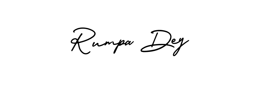 Best and Professional Signature Style for Rumpa Dey. AmerikaSignatureDemo-Regular Best Signature Style Collection. Rumpa Dey signature style 3 images and pictures png