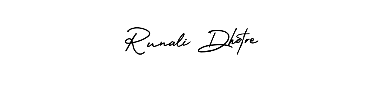 See photos of Runali Dhotre official signature by Spectra . Check more albums & portfolios. Read reviews & check more about AmerikaSignatureDemo-Regular font. Runali Dhotre signature style 3 images and pictures png
