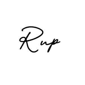 You should practise on your own different ways (AmerikaSignatureDemo-Regular) to write your name (Rup) in signature. don't let someone else do it for you. Rup signature style 3 images and pictures png