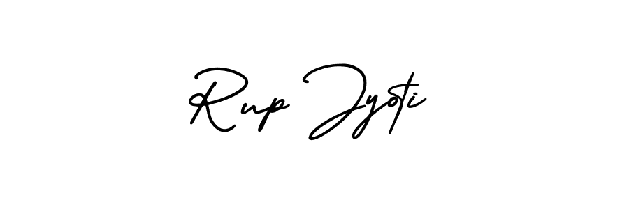 Design your own signature with our free online signature maker. With this signature software, you can create a handwritten (AmerikaSignatureDemo-Regular) signature for name Rup Jyoti. Rup Jyoti signature style 3 images and pictures png