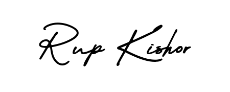 Master the art of signing with Rup Kishor written in fluent AmerikaSignatureDemo-Regular script. A great template to practice and refine your handwriting. Rup Kishor signature style 3 images and pictures png