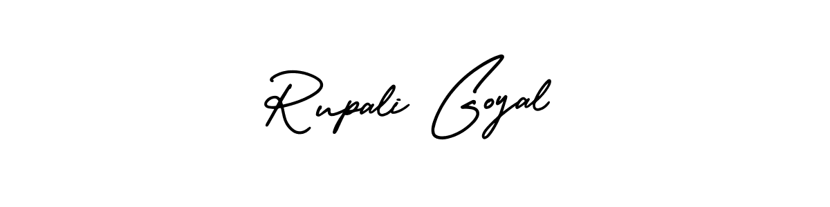 Best and Professional Signature Style for Rupali Goyal. AmerikaSignatureDemo-Regular Best Signature Style Collection. Rupali Goyal signature style 3 images and pictures png