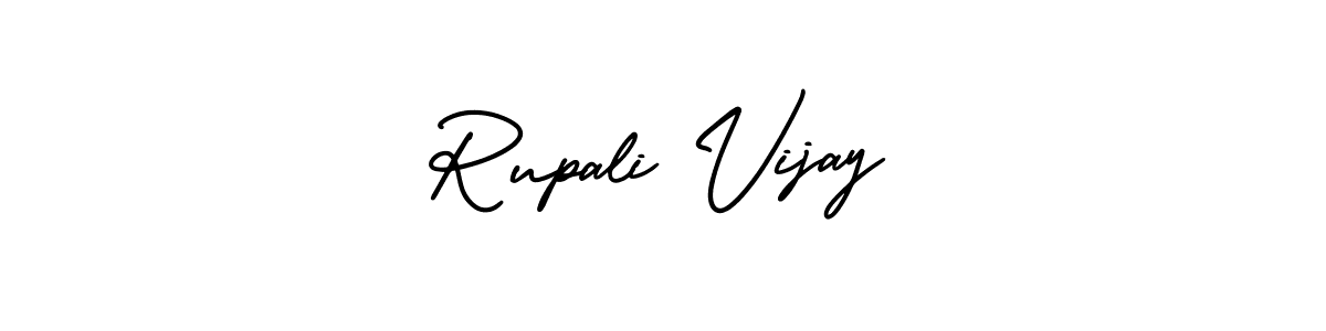 Similarly AmerikaSignatureDemo-Regular is the best handwritten signature design. Signature creator online .You can use it as an online autograph creator for name Rupali Vijay. Rupali Vijay signature style 3 images and pictures png