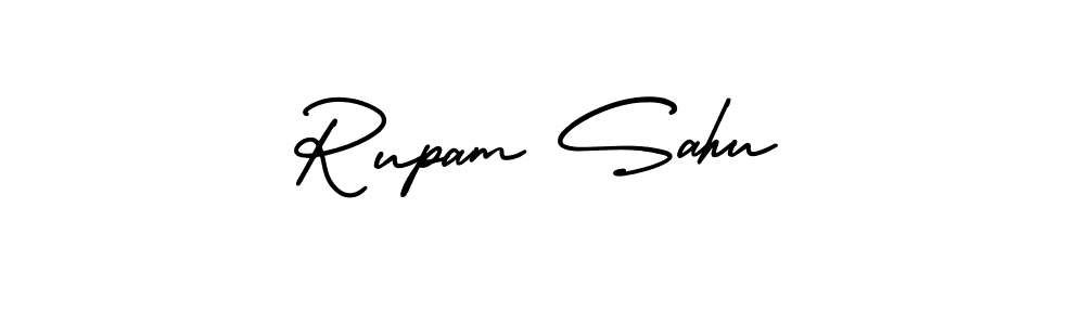 Make a beautiful signature design for name Rupam Sahu. Use this online signature maker to create a handwritten signature for free. Rupam Sahu signature style 3 images and pictures png